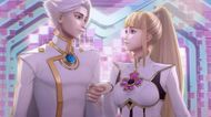 Fake "Nice" and Moon as seen in anime (Image credit: Studio BeDream)